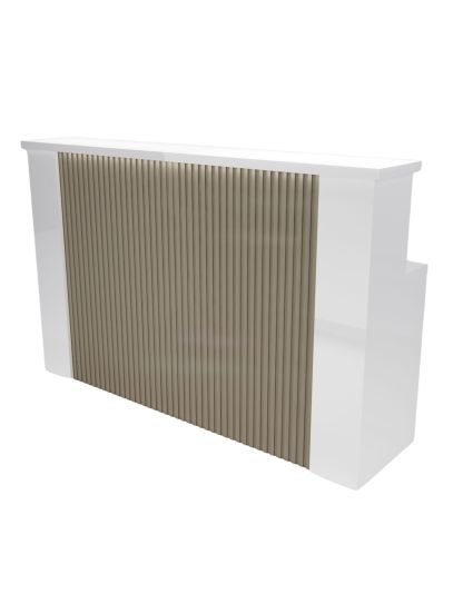 Reception per Centro Estetico Pannello Rigato | Pierucci