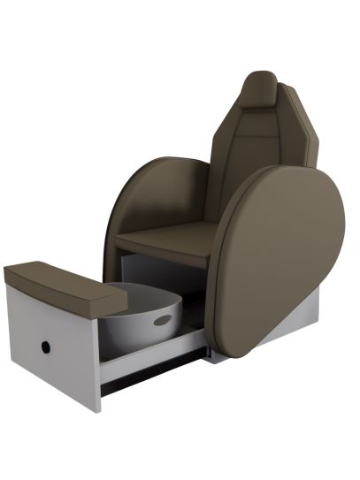 Poltrona Podo Pedicure Manicure Tavolo Nails Aspiratore Unghie Lettino Massaggio Reception Banco Cassa Arredamento Centro Esteti