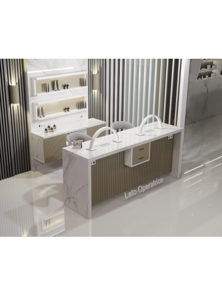 Tavolo Nails Desk con Aspiratore | Pierucci