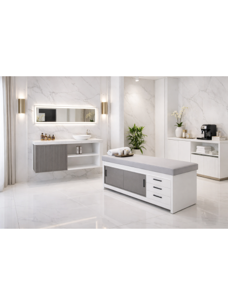 Lettino Massaggio per Estetica, Estetista - Modello Lux | Pierucci