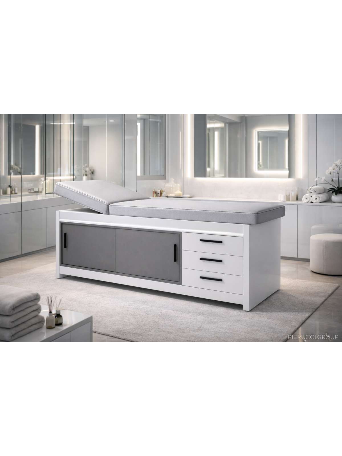 Lettino Massaggio per Estetica, Estetista - Modello Lux | Pierucci