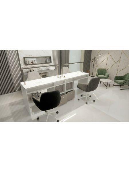 Tavolo Manicure Nails Worker Lux con Aspiratore | Pierucci