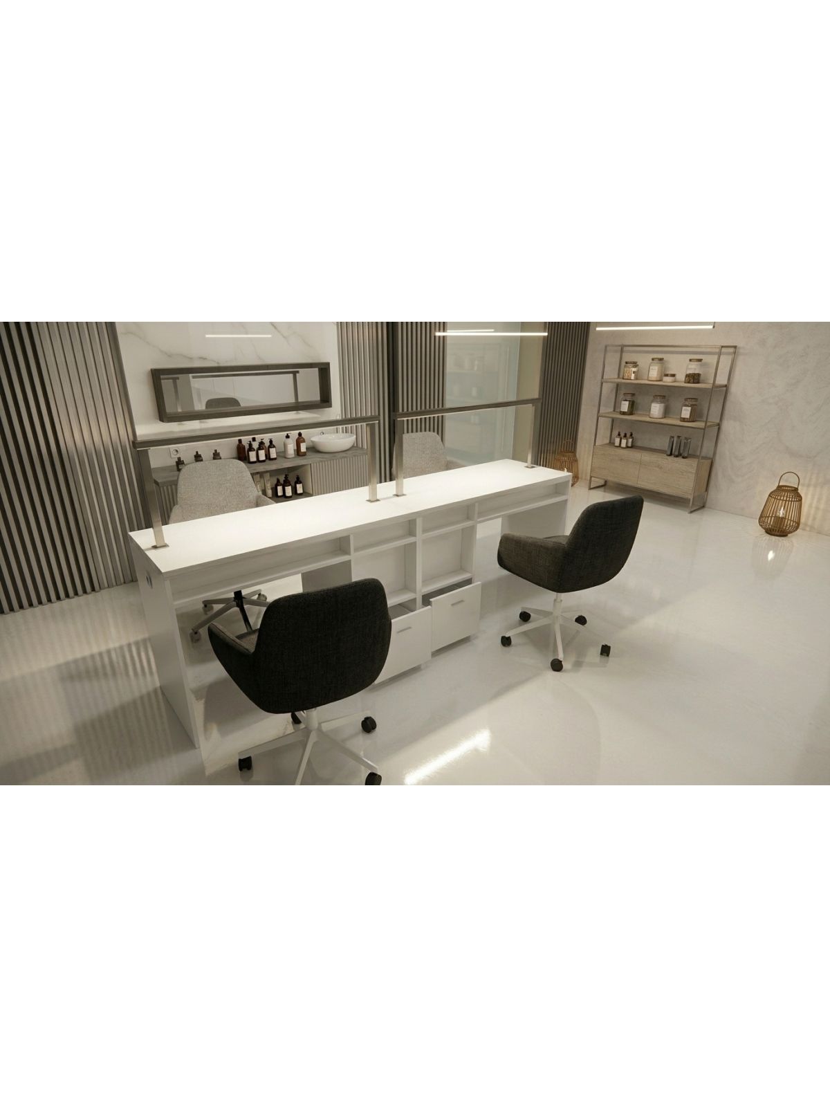 Tavolo Manicure Nails Worker Lux con Aspiratore | Pierucci