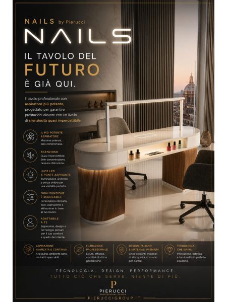 Tavolo Nails Lux con Aspiratore | Pierucci