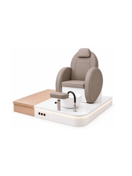 Poltrona Podo Pedicure Manicure Tavolo Nails Aspiratore Unghie Lettino Massaggio Reception Banco Cassa Arredamento Centro Esteti