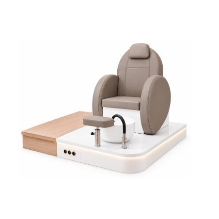Poltrona Podo Pedicure Manicure Tavolo Nails Aspiratore Unghie Lettino Massaggio Reception Banco Cassa Arredamento Centro Esteti