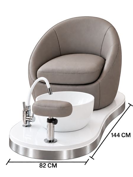 Poltrona Podo Pedicure Manicure Tavolo Nails Aspiratore Unghie Lettino Massaggio Reception Banco Cassa Arredamento Centro Esteti