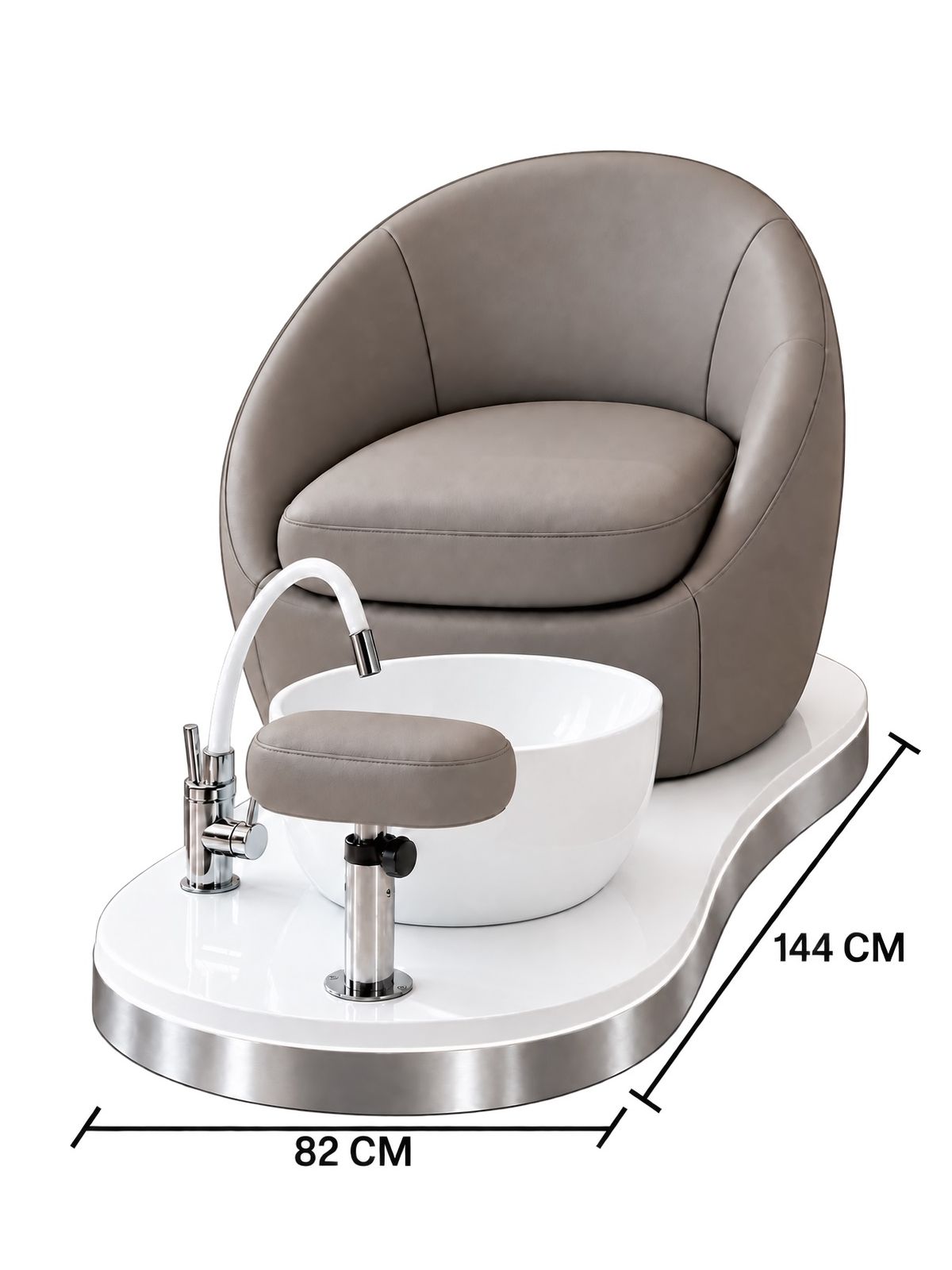 Poltrona Podo Pedicure Manicure Tavolo Nails Aspiratore Unghie Lettino Massaggio Reception Banco Cassa Arredamento Centro Esteti