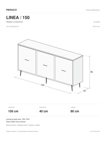 Mobile per Cabina Estetica o Retro Banco Cassa 50cm BB | Pierucci