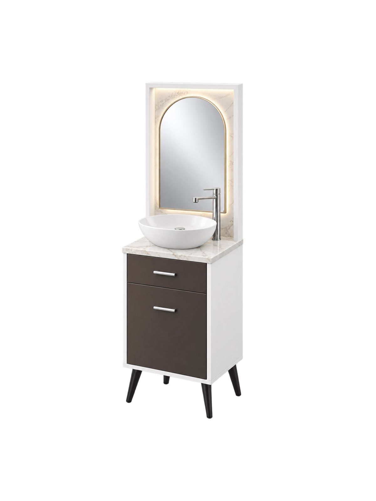 Mobile per Cabina Estetica o Retro Banco Cassa 50cm BB | Pierucci