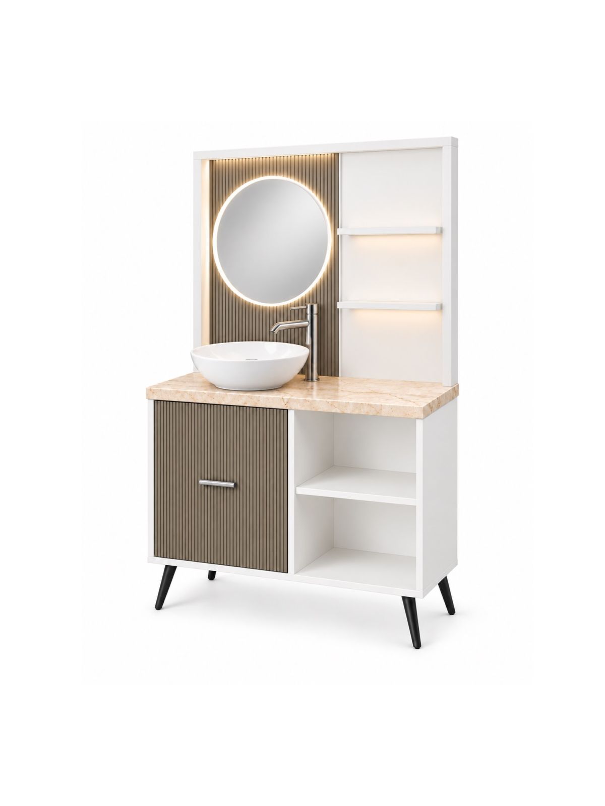 Mobile per Cabina Estetica o Retro Banco Cassa 50cm BB | Pierucci