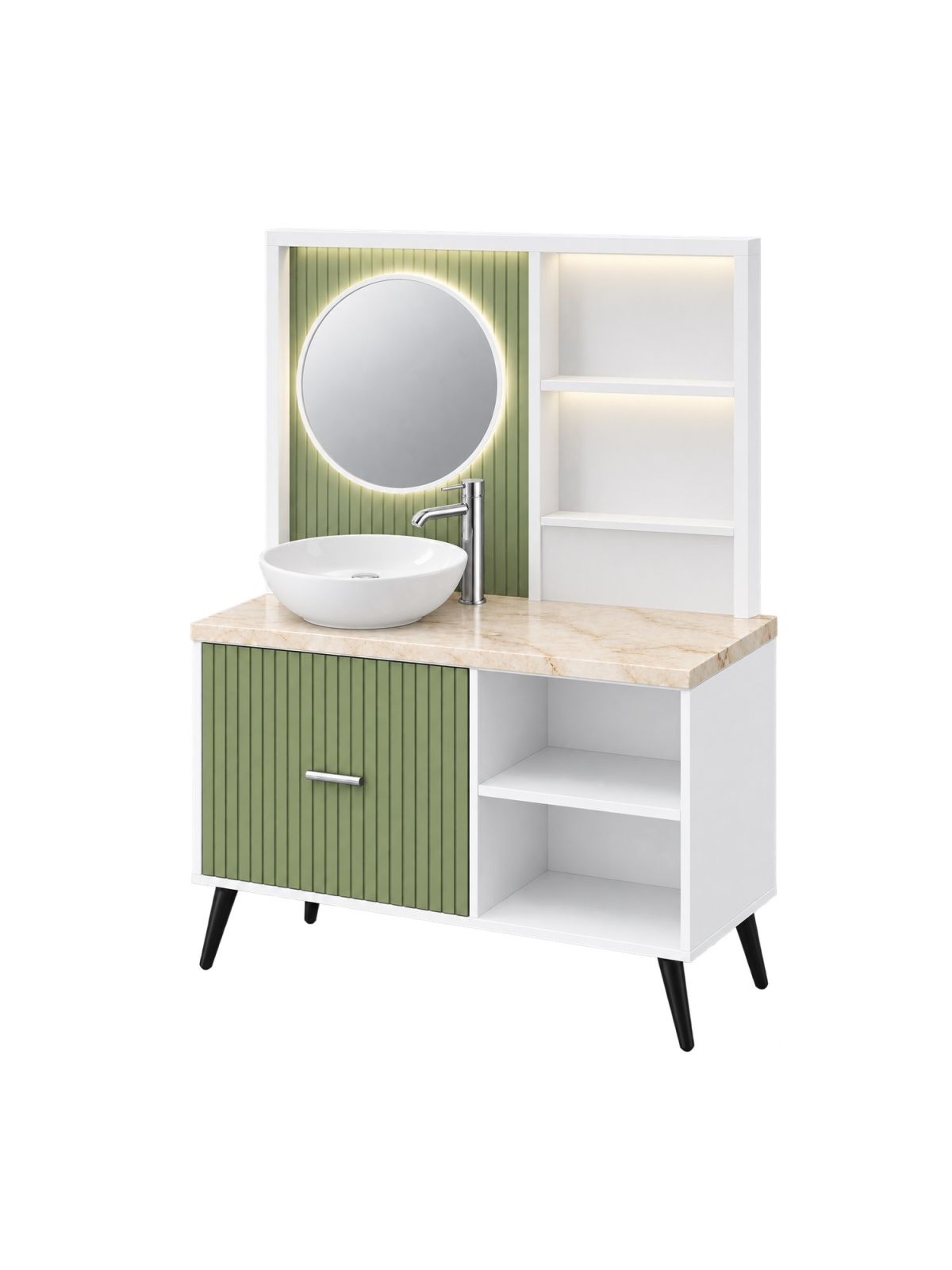 Mobile per Cabina Estetica o Retro Banco Cassa 50cm BB | Pierucci
