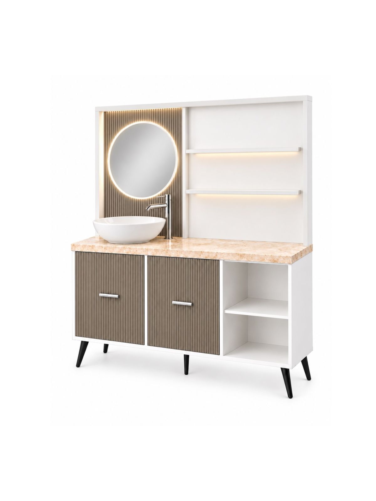 Mobile per Cabina Estetica o Retro Banco Cassa 50cm BB | Pierucci