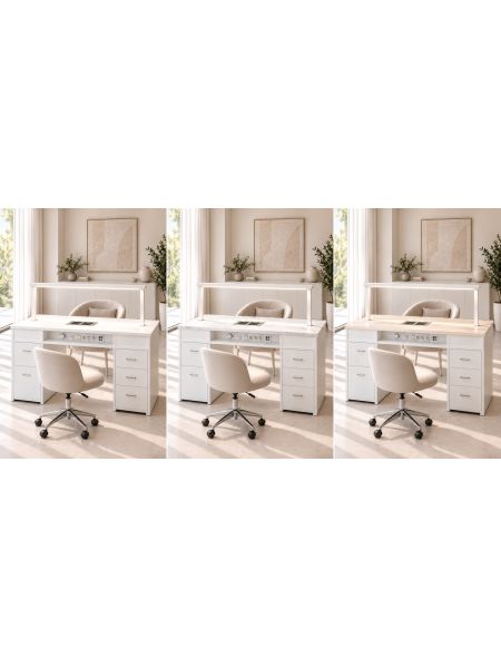 Tavolo Manicure Nails Worker Lux con Aspiratore | Pierucci