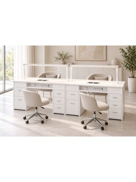 Tavolo Manicure Nails Worker Lux con Aspiratore | Pierucci