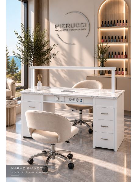 Tavolo Manicure Nails Worker Lux con Aspiratore | Pierucci