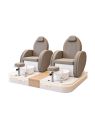 Poltrona Podo Pedicure Manicure Tavolo Nails Aspiratore Unghie Lettino Massaggio Reception Banco Cassa Arredamento Centro Esteti