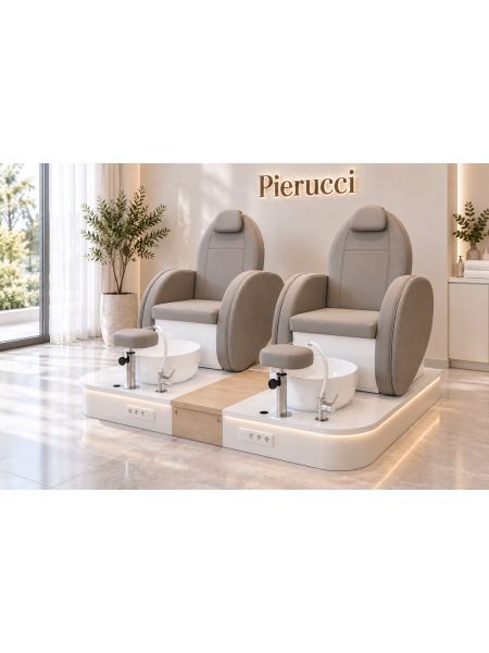 Poltrona Podo Pedicure Manicure Tavolo Nails Aspiratore Unghie Lettino Massaggio Reception Banco Cassa Arredamento Centro Esteti