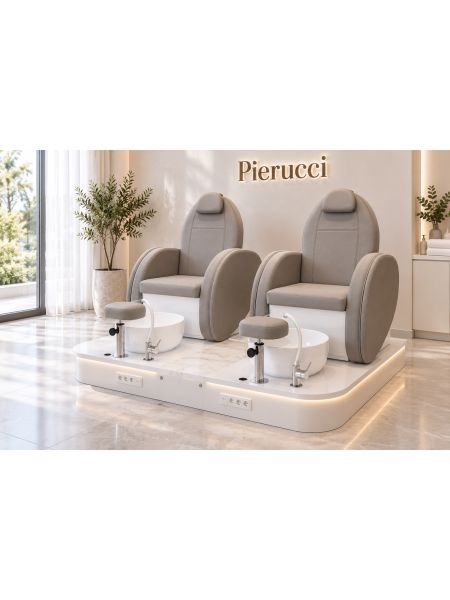 Poltrona Podo Pedicure Manicure Tavolo Nails Aspiratore Unghie Lettino Massaggio Reception Banco Cassa Arredamento Centro Esteti