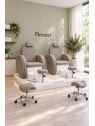 Poltrona Podo Pedicure Manicure Tavolo Nails Aspiratore Unghie Lettino Massaggio Reception Banco Cassa Arredamento Centro Esteti