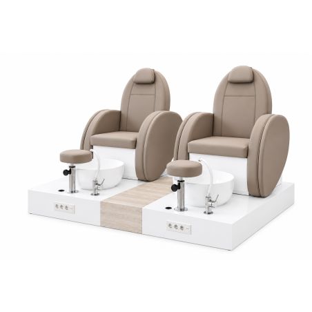 Poltrona Podo Pedicure Manicure Tavolo Nails Aspiratore Unghie Lettino Massaggio Reception Banco Cassa Arredamento Centro Esteti