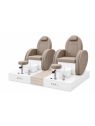 Poltrona Podo Pedicure Manicure Tavolo Nails Aspiratore Unghie Lettino Massaggio Reception Banco Cassa Arredamento Centro Esteti