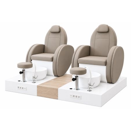 Poltrona Podo Pedicure Manicure Tavolo Nails Aspiratore Unghie Lettino Massaggio Reception Banco Cassa Arredamento Centro Esteti