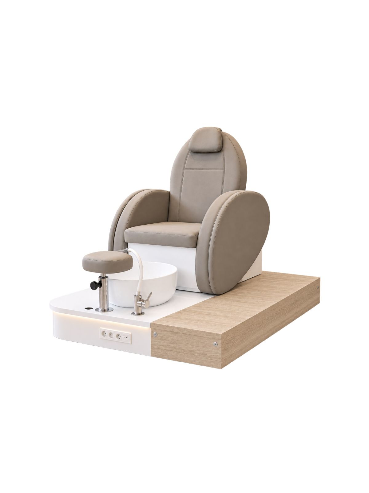 Poltrona Podo Pedicure Manicure Tavolo Nails Aspiratore Unghie Lettino Massaggio Reception Banco Cassa Arredamento Centro Esteti