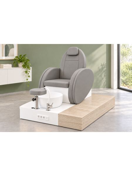 Poltrona Podo Pedicure Manicure Tavolo Nails Aspiratore Unghie Lettino Massaggio Reception Banco Cassa Arredamento Centro Esteti