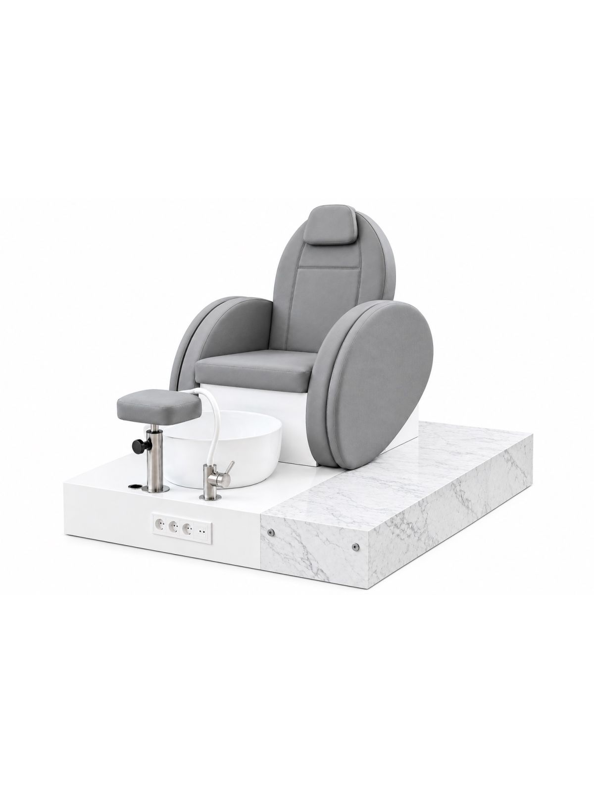 Poltrona Podo Pedicure Manicure Tavolo Nails Aspiratore Unghie Lettino Massaggio Reception Banco Cassa Arredamento Centro Esteti