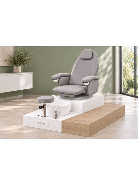 Poltrona Podo Pedicure Manicure Tavolo Nails Aspiratore Unghie Lettino Massaggio Reception Banco Cassa Arredamento Centro Esteti