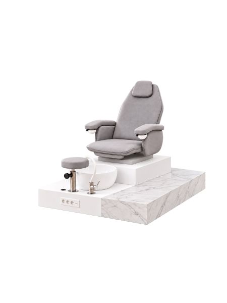Poltrona Podo Pedicure Manicure Tavolo Nails Aspiratore Unghie Lettino Massaggio Reception Banco Cassa Arredamento Centro Esteti