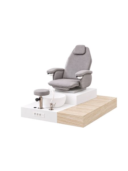 Poltrona Podo Pedicure Manicure Tavolo Nails Aspiratore Unghie Lettino Massaggio Reception Banco Cassa Arredamento Centro Esteti