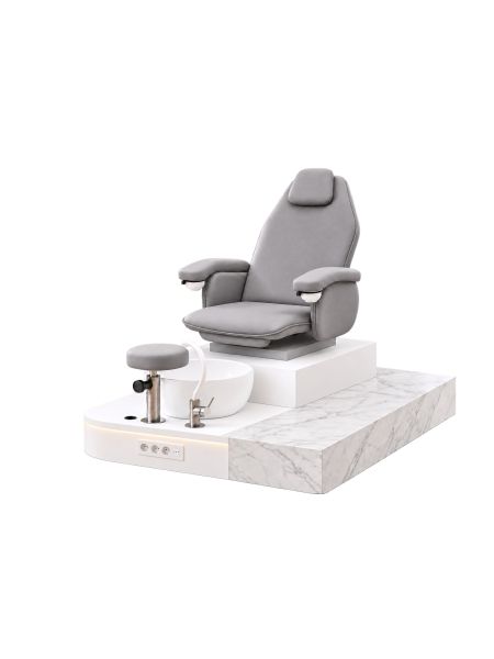 Poltrona Podo Pedicure Manicure Tavolo Nails Aspiratore Unghie Lettino Massaggio Reception Banco Cassa Arredamento Centro Esteti