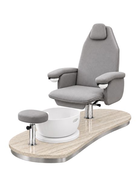 Poltrona Podo Pedicure Manicure Tavolo Nails Aspiratore Unghie Lettino Massaggio Reception Banco Cassa Arredamento Estetico