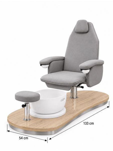 Poltrona Podo Pedicure Manicure Tavolo Nails Aspiratore Unghie Lettino Massaggio Reception Banco Cassa Arredamento Estetico