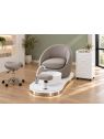 Poltrona Podo Pedicure Manicure Tavolo Nails Aspiratore Unghie Lettino Massaggio Reception Banco Cassa Arredamento Centro Esteti