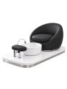 Poltrona Podo Pedicure Manicure Tavolo Nails Aspiratore Unghie Lettino Massaggio Reception Banco Cassa Arredamento Centro Esteti