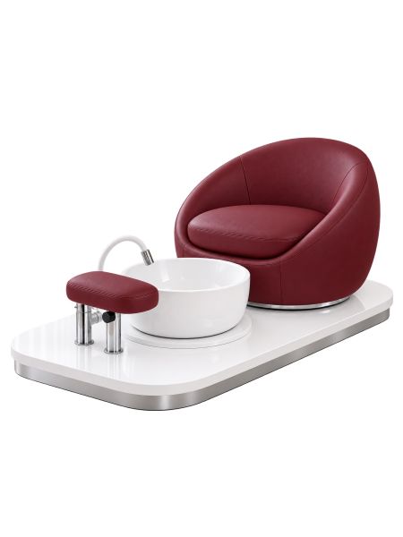 Poltrona Podo Pedicure Manicure Tavolo Nails Aspiratore Unghie Lettino Massaggio Reception Banco Cassa Arredamento Centro Esteti