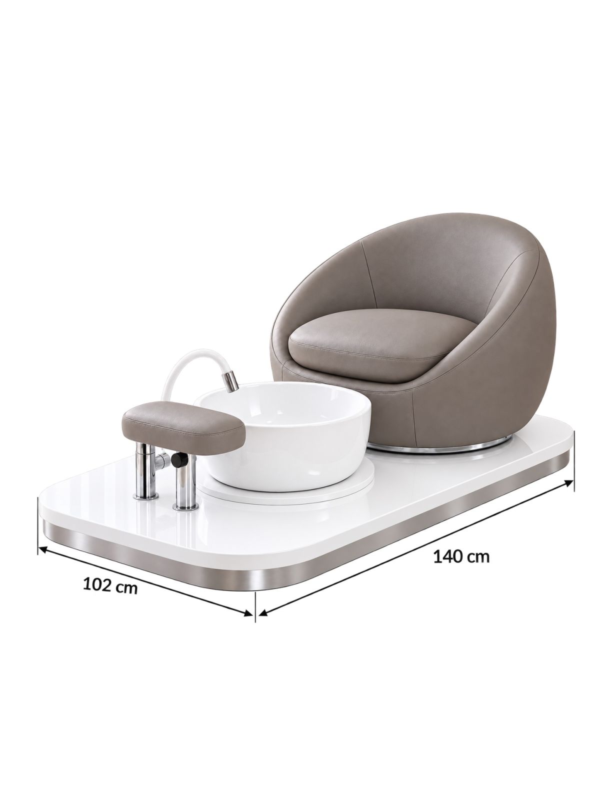 Poltrona Podo Pedicure Manicure Tavolo Nails Aspiratore Unghie Lettino Massaggio Reception Banco Cassa Arredamento Centro Esteti