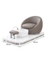 Poltrona Podo Pedicure Manicure Tavolo Nails Aspiratore Unghie Lettino Massaggio Reception Banco Cassa Arredamento Centro Esteti