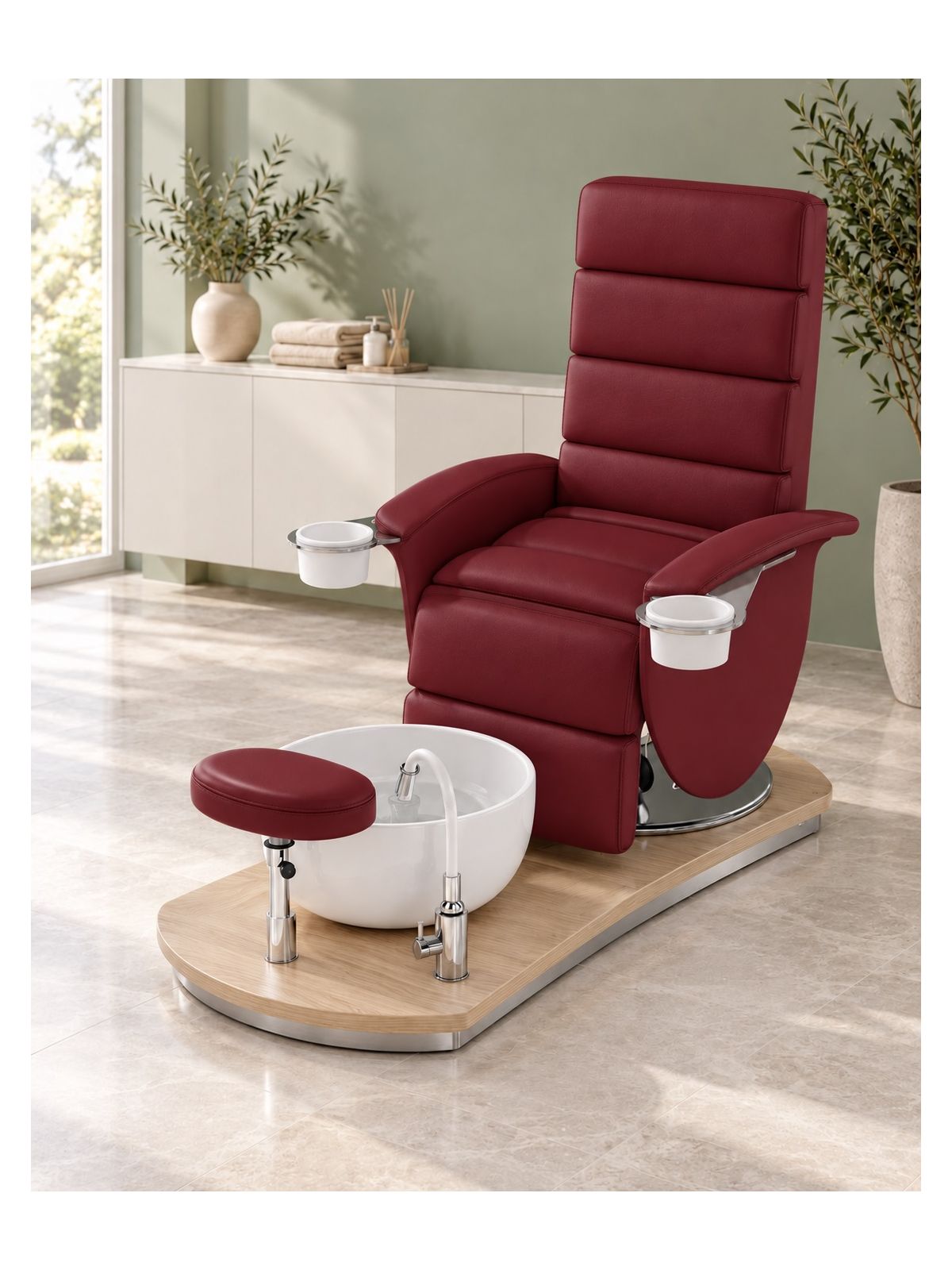 Poltrona Podologica per Estetica, Estetista - Domina Relax spa MB-N | Pierucci