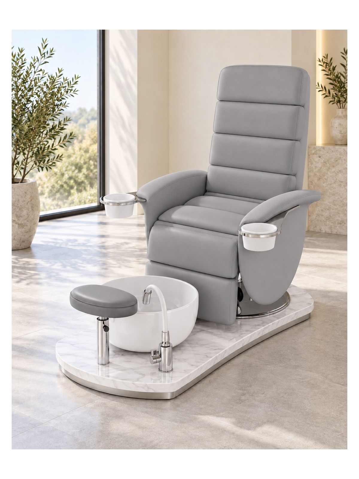 Poltrona Podologica per Estetica, Estetista - Domina Relax spa MB-N | Pierucci
