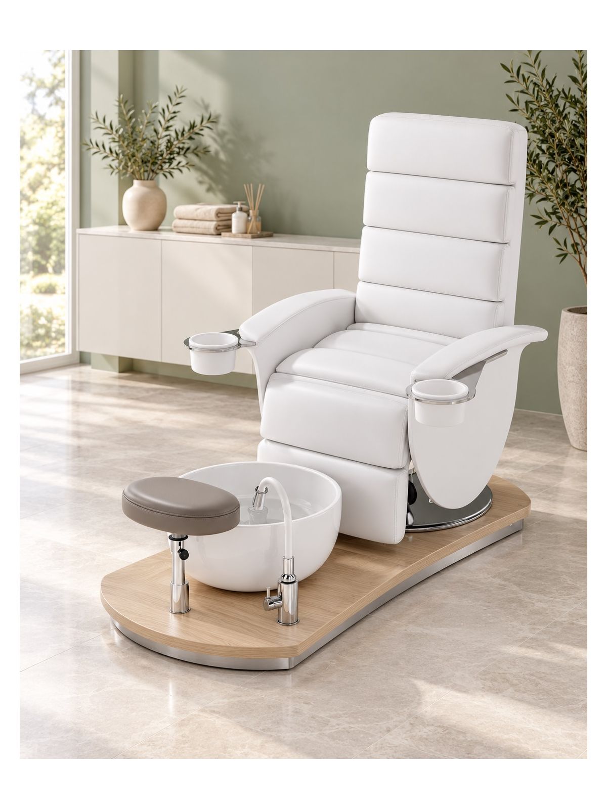 Poltrona Podologica per Estetica, Estetista - Domina Relax spa MB-N | Pierucci