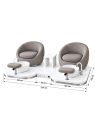 Poltrona Podo Pedicure Manicure Tavolo Nails Aspiratore Unghie Lettino Massaggio Reception Banco Cassa Arredamento Centro Esteti