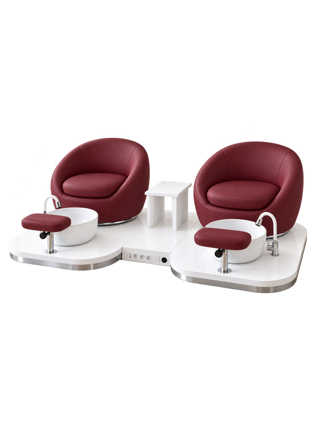 Poltrona Podo Pedicure Manicure Tavolo Nails Aspiratore Unghie Lettino Massaggio Reception Banco Cassa Arredamento Centro Esteti