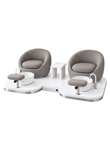 Poltrona Podo Pedicure Manicure Tavolo Nails Aspiratore Unghie Lettino Massaggio Reception Banco Cassa Arredamento Centro Esteti