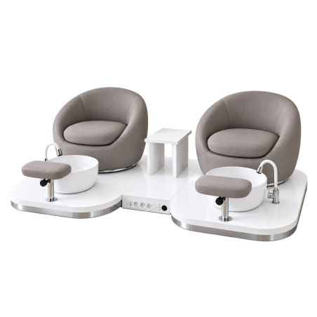 Poltrona Podo Pedicure Manicure Tavolo Nails Aspiratore Unghie Lettino Massaggio Reception Banco Cassa Arredamento Centro Esteti
