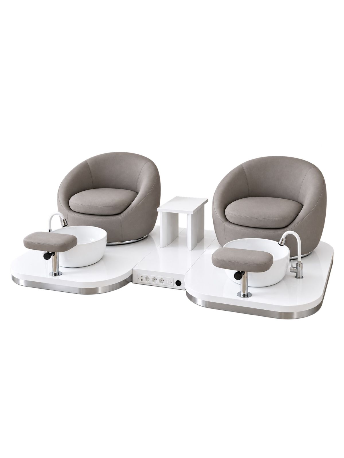 Poltrona Podo Pedicure Manicure Tavolo Nails Aspiratore Unghie Lettino Massaggio Reception Banco Cassa Arredamento Centro Esteti