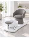 Poltrona Podo Pedicure Manicure Tavolo Nails Aspiratore Unghie Lettino Massaggio Reception Banco Cassa Arredamento Centro Esteti